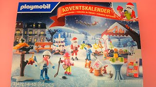 UNBOXING A PLAYMOBILE MYSTERY ADVENT CALENDAR 🤯🎁 24 MYSTERY BOXES  😱🎁 [upl. by Lilas16]