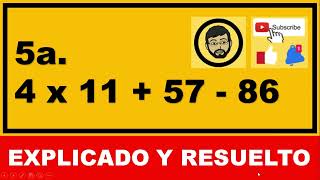 Desafío MatemáticoJerarquía de Operaciones para Niños [upl. by Inanak]