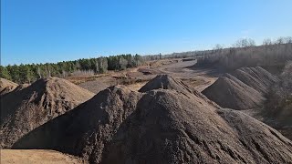 climbing large pile of gravel [upl. by Ifen]