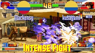 FT10 kof98 Mackensy CO vs kusagami CO King of Fighters 98 Fightcade Oct 16 [upl. by Tamiko443]