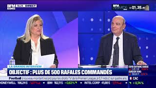 Eric Trappier Dassault Aviation  Rafales de nouvelles commandes à venir [upl. by Huston]