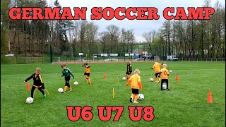 TeaMSoccer Fußballschule Thomas Metzner Soccer Camp ⚽️ Full Training Session 🔥 U6 U7 U8 [upl. by Noivax]