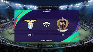 Lazio vs Nice 03102024 UEFA Europa League PES 2021 [upl. by Arreyt]