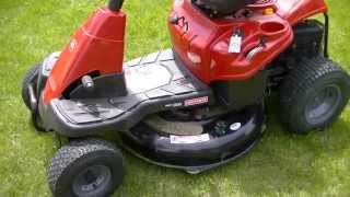 Sears Craftsman  Troy Bilt 30quot Rear Engine Riding Mower Review [upl. by Eceerahs324]