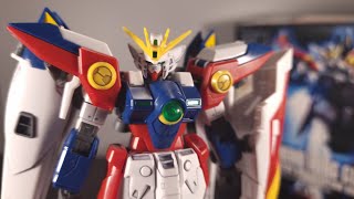 HG AC Wing Gundam Zero  1144 Gunpla Model Kit  Review [upl. by Atinauj116]