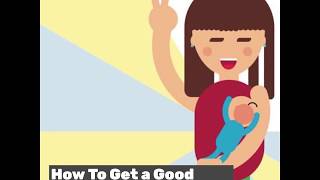 How to get a Proper Breastfeeding Latch [upl. by Tnek]