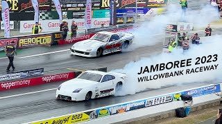 Jamboree 2023 Brisbane Highlights Reel  Willowbank Dragway 2023 [upl. by Judon722]