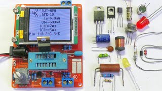 Transistor tester test and analysis [upl. by Adnotal]