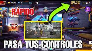 Cómo PASAR CONTROLES y CONFIGURACIÓN DE FREE FIRE A FREE FIRE MAX FÁCIL Y RÁPIDO [upl. by Bron]