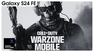 Call of Duty® Warzone™ Mobile  Galaxy S24 FE  8128  Exynos 2400e  Max Settings [upl. by Fagaly]