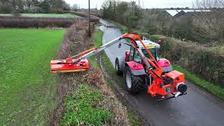 Agrimaster R600150 Hedgecutter  Supplied by Weaving Machinery [upl. by Kirt956]