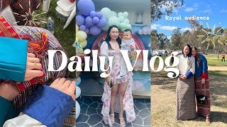 Daily life vlog  Celebrating my sons 2nd bday 🎂  Royal Audience Canberra 🙏 [upl. by Ailb]