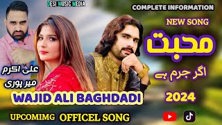 Muhabbat Wajid Ali Baghdadi  Wajid Ali Baghdadi Song 2024  Latest Saraiki Song 2024 wajidbaghdadi [upl. by Ydwor]