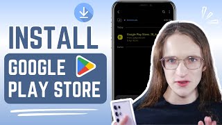 How to Install Google Play Store [upl. by Parrott]