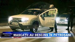 MASCAȚII AU DESCINS ÎN PETROȘANI  ObservatorulNationalro [upl. by Crespo]