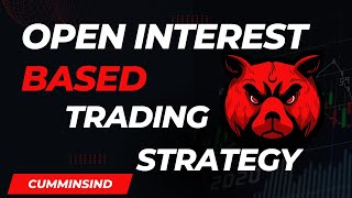 How to Trade With Highest Open Interest Strike Level  Intraday Trading Strategy  CUMMINSIND [upl. by Deraj]