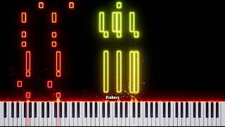 Five Nights at Freddys – Security Breach Theme  Embers Piano Cover [upl. by Eipper]