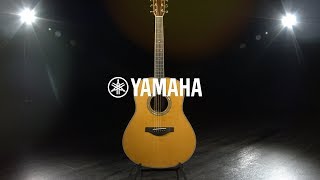 Yamaha LLTA TransAcoustic Guitar Vintage Tint  Gear4music demo [upl. by Ansev]