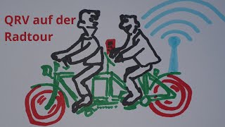 QRV auf den Fahrrad 2m70cm [upl. by Yennor]