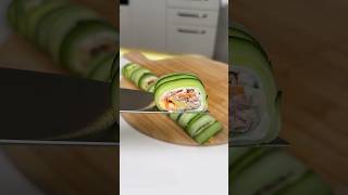 Cucumber Rolls surthycooks busezeynep cucumber sushi [upl. by Ahens]