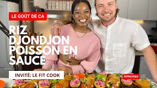 Riz Djondjon avec Poisson en Sauce  Le FIT COOK [upl. by Idonna]