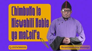 Chimbuko La Kiswahili Kabla Ya Mataifa [upl. by Nairbo]