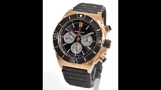 Breitling Super Chronomat 18 ct Rotgold B01 FM16743 [upl. by Nnahtur982]