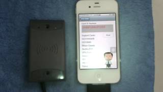 RFID Reader with iPhone [upl. by Suolekcin294]