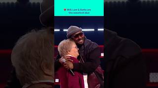 The sweetest duo on thevoice 🥰🤗♥️ thevoiceuk blindauditions william blackeyedpeas [upl. by Sergu]