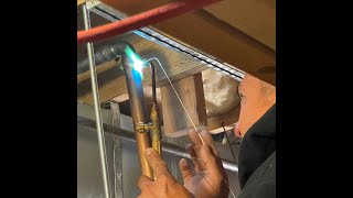 HVAC Brazing OxyAcetylene torch [upl. by Quenby984]