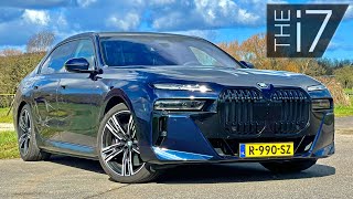 2023 BMW 7 SERIES i7 xDrive60 REVIEW on AUTOBAHN amp Passenger Experience w CINEMA SCREEN [upl. by Sato]