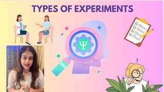 Types of ExperimentResearch MethodsPsychology [upl. by Eetsirhc]