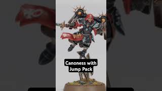 Canoness with Jump Pack 10th edition 40K warhammer40k [upl. by Pravit]