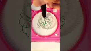 Spirometer satisfying spirograph oddlysatisfying spirography art spiroart drawing spirodiy [upl. by Nievelt]