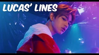 every nct mv but its only lucas lines [upl. by Luzader122]