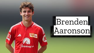 Brenden Aaronson  Skills and Goals  Highlights [upl. by Aihsram]