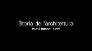 Storia dellarchitettura [upl. by Peednas718]