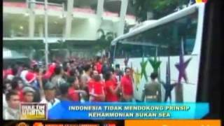 SEA GAMES INDONESIA 2011 Final Inilah Sikap Tuan Rumah INDONESIA [upl. by Cerelia]