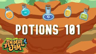 Animal Jam Play Wild Complete Potion Guide [upl. by Keefer405]