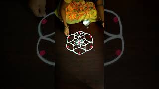 3 Dots Rangoli Designs [upl. by Adilen660]