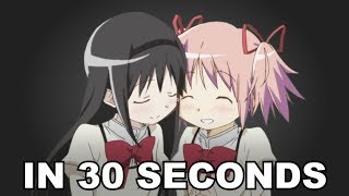 Madoka Magica Rebellion in 30 Seconds Abridged OneShot [upl. by Elidad261]