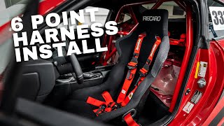 6 Point Harness Install in the FRS [upl. by Nanni]