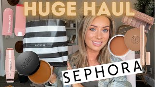 HUGE SEPHORA HAUL  NEW IN MAKEUP [upl. by Nodarse]