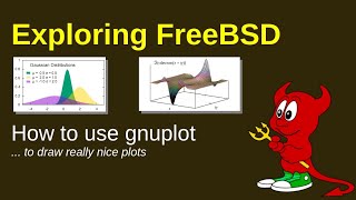 FreeBSD  how to use gnuplot [upl. by Drawoh]