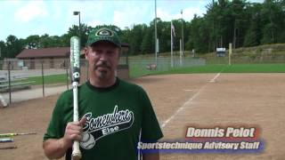 Softball Hitting Tips Hit 50 Feet Further by Snapping the Hips n Wrists in SyncSM10 [upl. by Randal337]