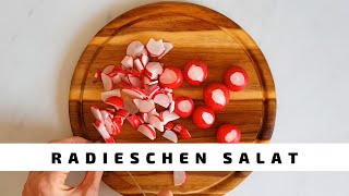 Radieschen Salat Rezept [upl. by Solotsopa130]