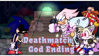 Deathmatch fnf Sonic Good ending o Hyper ending XD [upl. by Gittel]