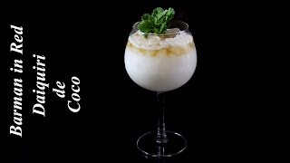 como hacer el mejor DAIQUIRI DE COCO [upl. by Ainezey]