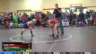 Schoolboy 90 Kyler Larkin Arizona Vs Austin Laudenbach Minnesota [upl. by Brandea]