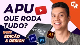 🟢 TRABALHE COM DESIGN E EDIÇÃO SEM USAR PLACA DE VÍDEO  RYZEN 5 PRO 4650 [upl. by Tenaj]